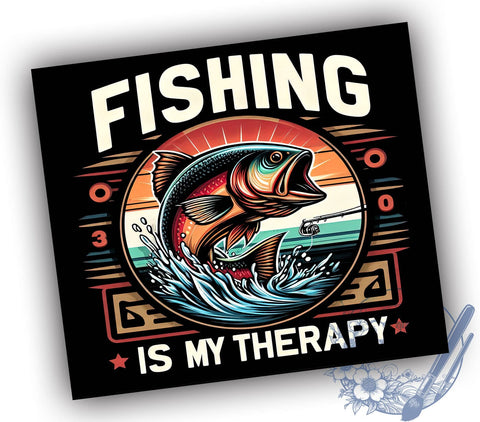 Bass Fishing 20oz Skinny Tumbler, Bass Fish Tumbler Png, Straight & Tapered Tumbler Wrap, Instant Digital Download Sublimation ToriDesigns 