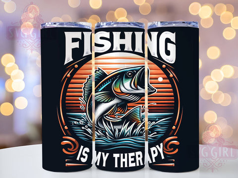 Bass Fishing 20oz Tumbler Wrap Sublimation Design, Straight Tapered Tumbler Wrap, Fishing Tumbler Png, Instant Digital Download Sublimation SvggirlplusArt 
