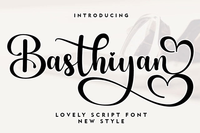 Basthiyan Script Font muhammadzeky 