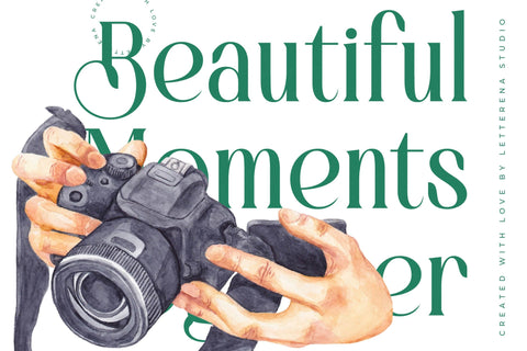 Bastible - Modern Serif Font Font Letterena Studios 