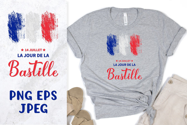 Bastille Day sublimation design. French National Day Sublimation LaBelezoka 