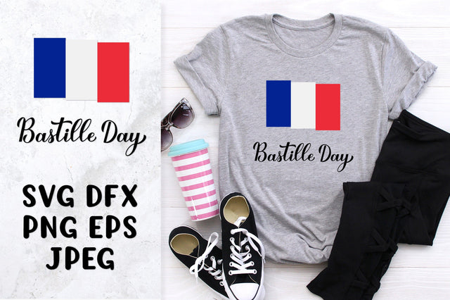 Bastille Day SVG. French National holiday shirt design SVG LaBelezoka 