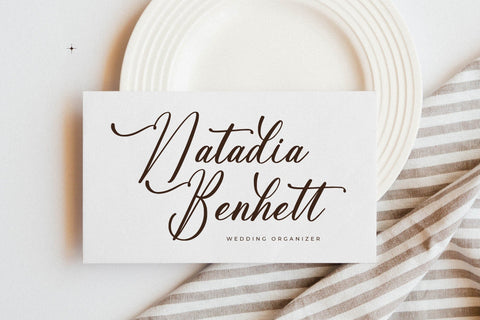 Bastimber Mofatega - Modern Beauty Script Font Letterena Studios 