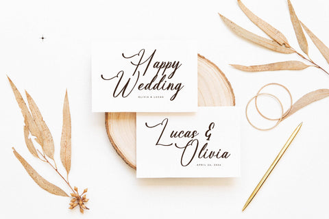 Bastimber Mofatega - Modern Beauty Script Font Letterena Studios 