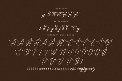 Bastimber Mofatega - Modern Beauty Script Font Letterena Studios 