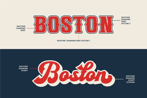 Bastone Diamond Font ahweproject 