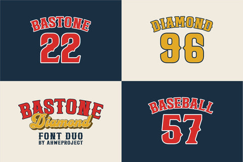 Bastone Diamond Font ahweproject 