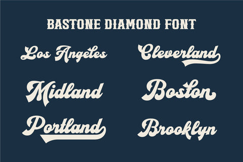 Bastone Diamond Font ahweproject 