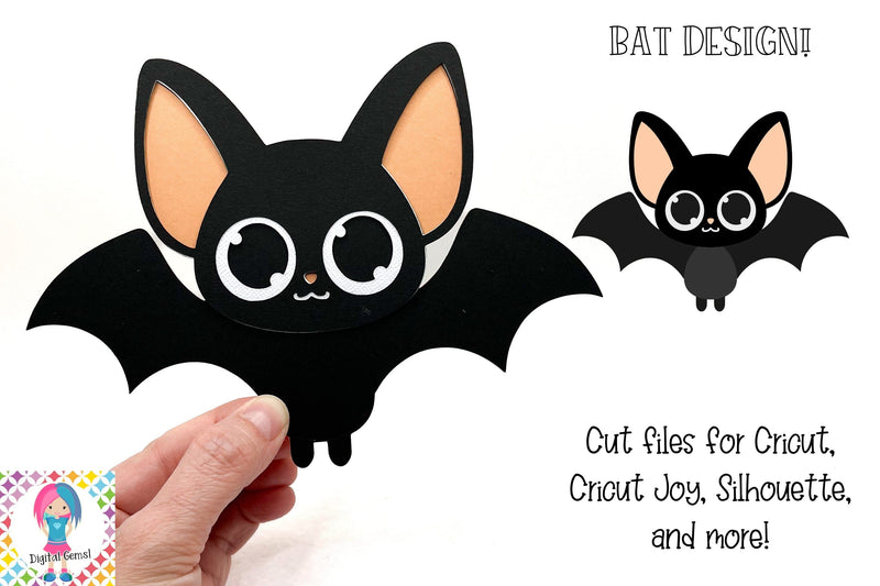 Bat design SVG Digital Gems 