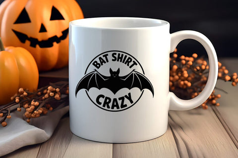 Bat Shirt Crazy SVG Angelina750 