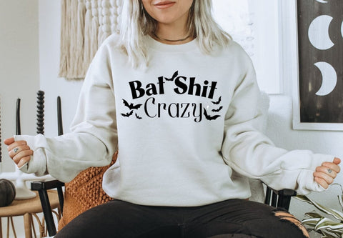 Bat Shit Crazy Halloween SVG So_Fontsy_VIP 