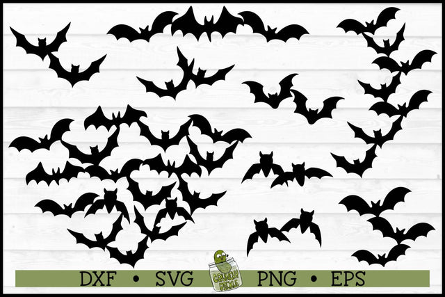 Bat Swarms SVG Bundle SVG Crunchy Pickle 