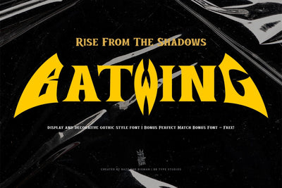 Bat Wing Font BB Digital Arts 