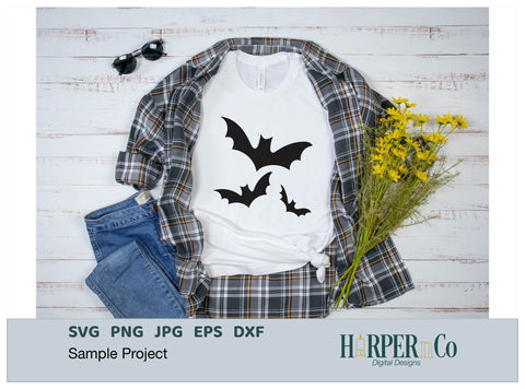 Bats SVG PNG Cut EPS File SVG HarperNCo 