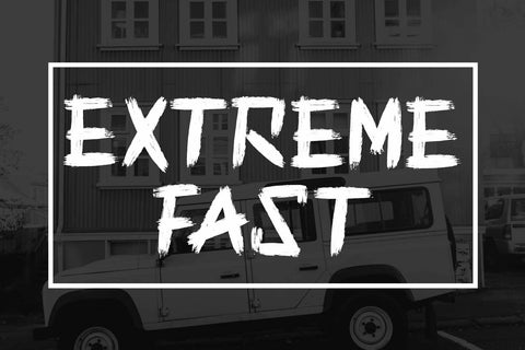 Battle Race Font Prasetya Letter 