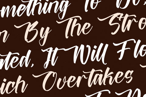 Battrich Delighta - Handwritten Script Font Font Letterena Studios 