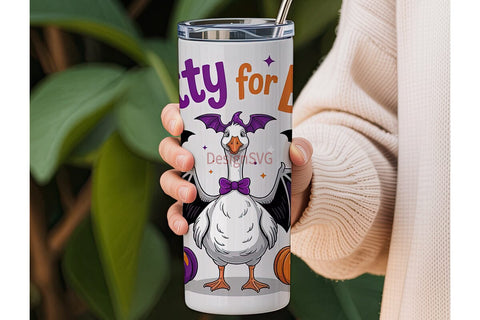 Batty for Boo 20oz Tumbler Wrap Sublimation DesignSVG 