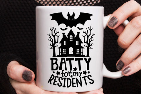 Batty For My Residents| Nursing Home SVG Cutting Files. SVG CosmosFineArt 