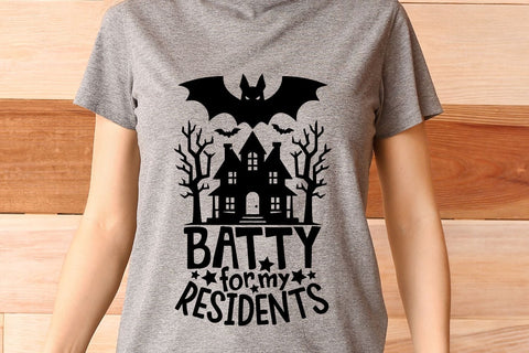 Batty For My Residents| Nursing Home SVG Cutting Files. SVG CosmosFineArt 