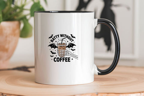 Batty Without Coffee SVG Angelina750 