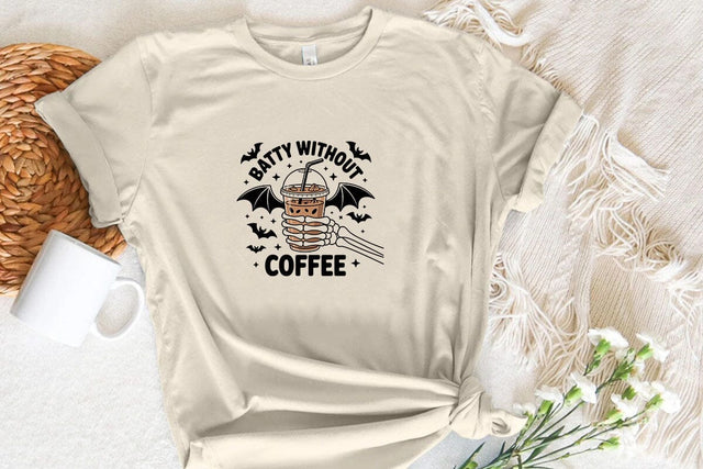 Batty Without Coffee SVG Angelina750 