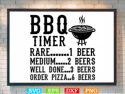 BBQ Timer Shirt, BBQ Svg Bundle, BBQ Svg, Grilling Svg, Kitchen Svg, Bbq Cut Files , Bbq Clipart, Grilling Clipart, Food Svg SVG Creativeart88 