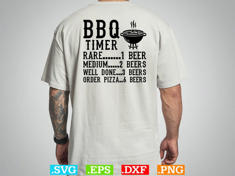 BBQ Timer Shirt, BBQ Svg Bundle, BBQ Svg, Grilling Svg, Kitchen Svg, Bbq Cut Files , Bbq Clipart, Grilling Clipart, Food Svg SVG Creativeart88 