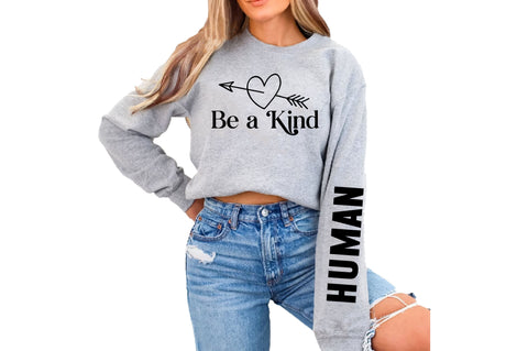 Be a Kind Sleeve SVG Design, Inspirational sleeve SVG, Motivational Sleeve SVG Design, Positive Sleeve SVG SVG Regulrcrative 