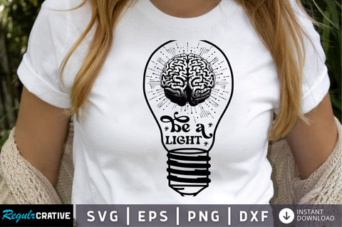 be a light SVG Design SVG Regulrcrative 