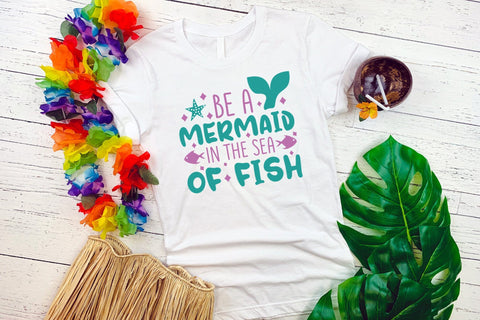 Be a Mermaid in the Sea of Fish SVG SVG CraftLabSVG 