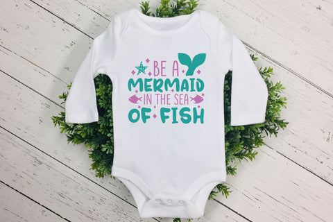 Be a Mermaid in the Sea of Fish SVG SVG CraftLabSVG 