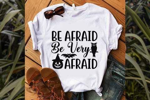 Be Afraid Be Very Afraid SVG DESIGN SVG Rafiqul20606 
