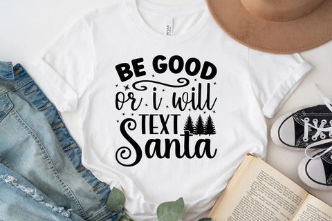 Be good or i will text santa SVG Angelina750 