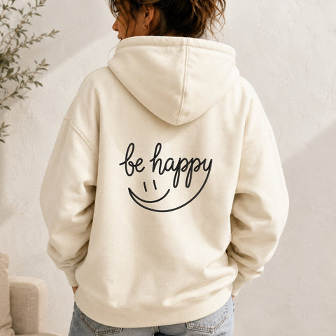 Be Happy Smile Quote Machine Embroidery Design PES DST Stitch Pattern Files Embroidery/Applique DESIGNS PatternFeed8 