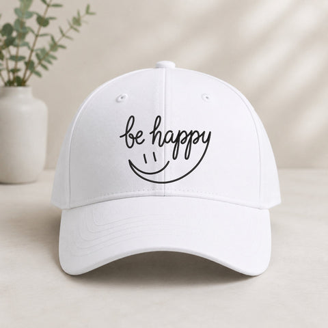 Be Happy Smile Quote Machine Embroidery Design PES DST Stitch Pattern Files Embroidery/Applique DESIGNS PatternFeed8 