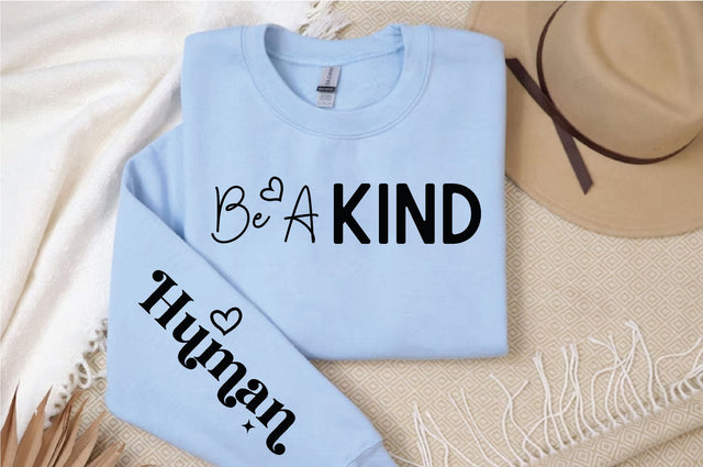 Be Kind Be Brave Sleeve SVG, Motivational SVG Design SVG Regulrcrative 