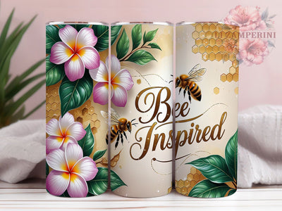 Be Kind Inspirational Bee Tumbler Wrap, Positive Affirmation Tumbler, Motivational Tumbler Design, 20oz Tumbler Sublimation, Inspirational Bee Tumbler, Be Kind Tumbler Sublimation Li Zamperini 