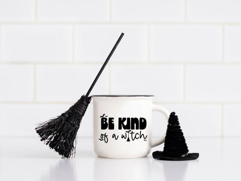 Be Kind of a Witch | Spooky and Sassy Witch SVG Design for DIY Projects SVG So Fontsy Design Shop 