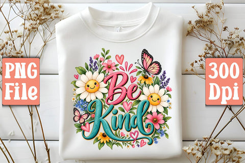 Be Kind PNG Sublimation Craftlabsvg24 