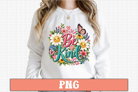 Be Kind PNG Sublimation Craftlabsvg24 