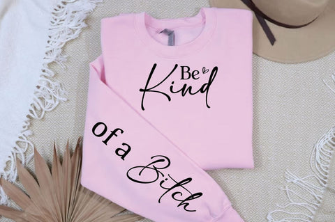 Be kind Sleeve SVG Design SVG Designangry 