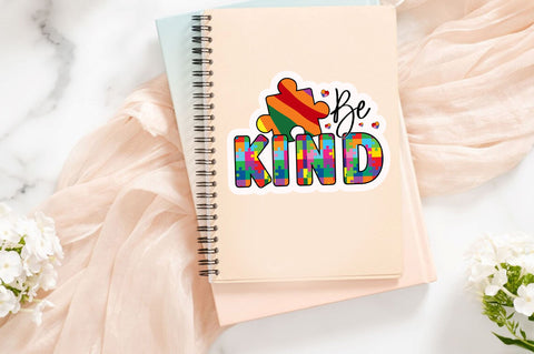 Be kind Sticker Design Sublimation Regulrcrative 