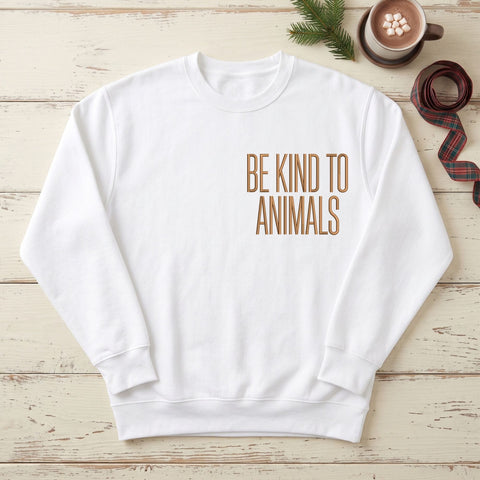 Be Kind to Animals Embroidery Design – Animal Lover Kindness Quote Machine Embroidery File Embroidery/Applique DESIGNS PatternFeed8 