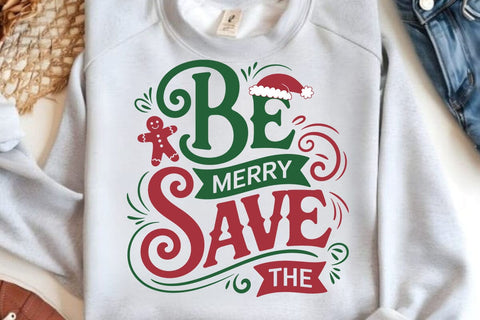 Be Merry Save The SVG Angelina750 