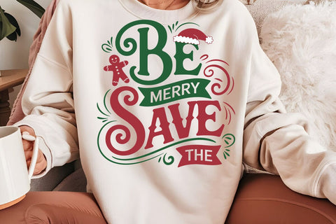 Be Merry Save The SVG Angelina750 