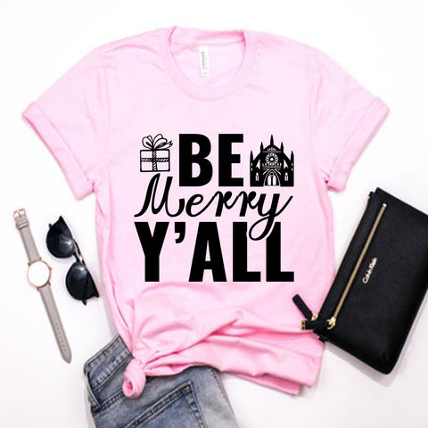BE MERRY Y'ALL SVG DESIGN SVG Rafiqul20606 