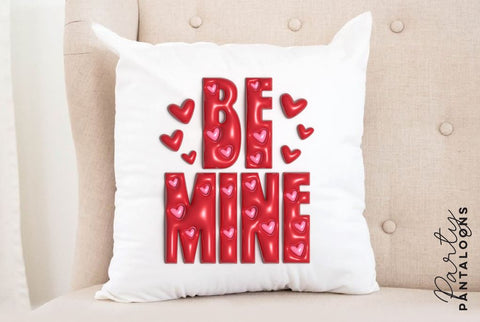 Be mine svg, happy valentines day svg, valentines design svg, valentines heart svg, valentines hearts svg, svg files for valentines, puff SVG Partypantaloons 