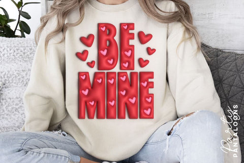 Be mine svg, happy valentines day svg, valentines design svg, valentines heart svg, valentines hearts svg, svg files for valentines, puff SVG Partypantaloons 