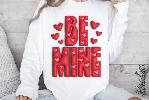 Be mine svg, happy valentines day svg, valentines design svg, valentines heart svg, valentines hearts svg, svg files for valentines, puff SVG Partypantaloons 