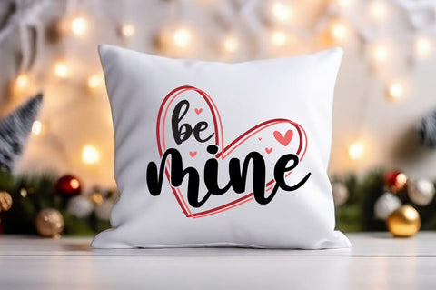Be mine valentine Bag SVG Design SVG Designangry 